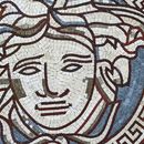Wandmosaik Gesicht der Medusa Zoom