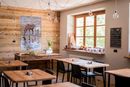 Cool Toned Horse Duo Drinking at Stream Mural Mosaic in your home