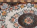 Multicolored Rose Rug Mosaic close-up