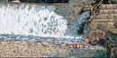 Waterfall Mosaic close-up