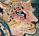 Regal Jaguar Mosaic close-up