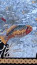 Saltwater Fish Mosaic close-up