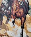 Mosaik Pferde im Galopp, 100x150 cm Zoom