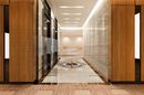 Mosaik Kompass Kupfer Gold, 220 cm in Ihrem Zuhause