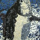 Schwertfisch Mosaik, 100 cm Zoom