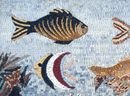 River Fish Mosaic close-up