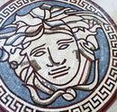 Wandmosaik Gesicht der Medusa Zoom