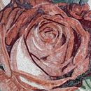 Circular Rose Mosaic close-up