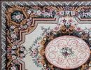 Mosaik Floral Muster Teppich Zoom