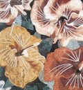 Hibiscus Mosaic close-up