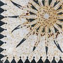 Hochkontrastiertes Himmels-Sonnen-Mosaik, 100 cm Zoom