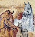 Horse Collage Mosaic close-up
