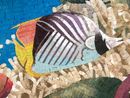 Sea Turtle Mosaic close-up