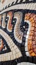 Мозаика в юго-западном стиле, 120 см крупным планом