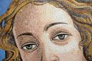 Botticelli Venus Mosaic Art Reproduction close-up