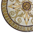 Boden-Mosaik in Brauntönen Zoom