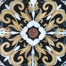 Ornate Gold Mosaic, 52" close-up