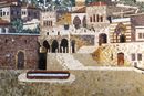 Stadt im Mittleren Osten Mosaik Zoom