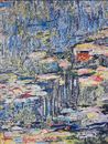 Monet's Water Lilies Mosaic close-up