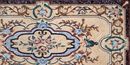 Decorative Rose and Floral Rug Mosaic close-up