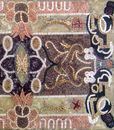 Eclectic Tapestry-Inspired Rug Mosaic close-up
