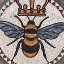 Mosaik Biene, 80 cm Zoom