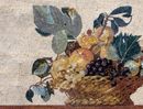 Reproduktion von Caravaggios Früchtekorb Mosaik, 135x105 cm Zoom