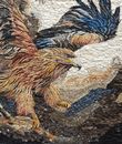 Bird of Prey Double Exposure Mosaic close-up