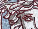 Mosaik Medusa Purpurrot, 110 cm Zoom