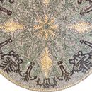 Round Nature-Inspired Mosaic, 40" close-up