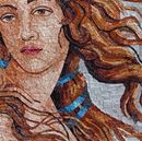 Portrait of Venus Mosaic, 36" close-up