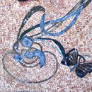 Mosaik Tanzende Schmetterlinge Zoom