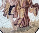 Griechisches Paar Mosaik Zoom