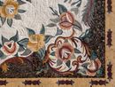 Multicolored Rose Rug Mosaic close-up
