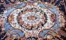 Dramatic Floral Rug close-up