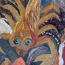 Scorpio Scorpion Mosaic close-up