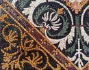 Mosaik Floral Teppich, 120 cm Zoom
