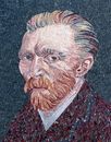 Mosaik Van Gogh Selbstportrait Zoom