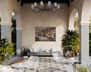 Coastal Town Mosaic, 67"x48" in your home