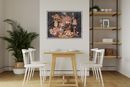 Candlelit Wine and Fruit Mosaic, 28"x34" in your home