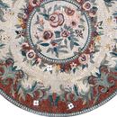 Round Ruby Red Mosaic, 71" close-up