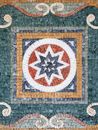 Emerald Rug Mosaic close-up