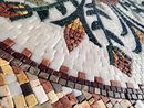 Tulip Patterned Mosaic, 36" close-up