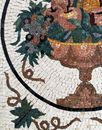 Fruit Bowl Motif Mosaic close-up