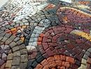 Rustic Wine Mosaic, 40"x30" close-up