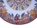 Flower Mosaic Medallion, 79" close-up