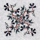 Mosaik Florales Muster, 80 cm Zoom