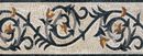 Vine Swirl Border Mosaic close-up