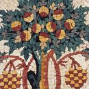 Round Hisham's Tree of Life Mosaic крупным планом