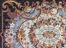 Florales Teppich Mosaik mit dekorativer Bordüre Zoom